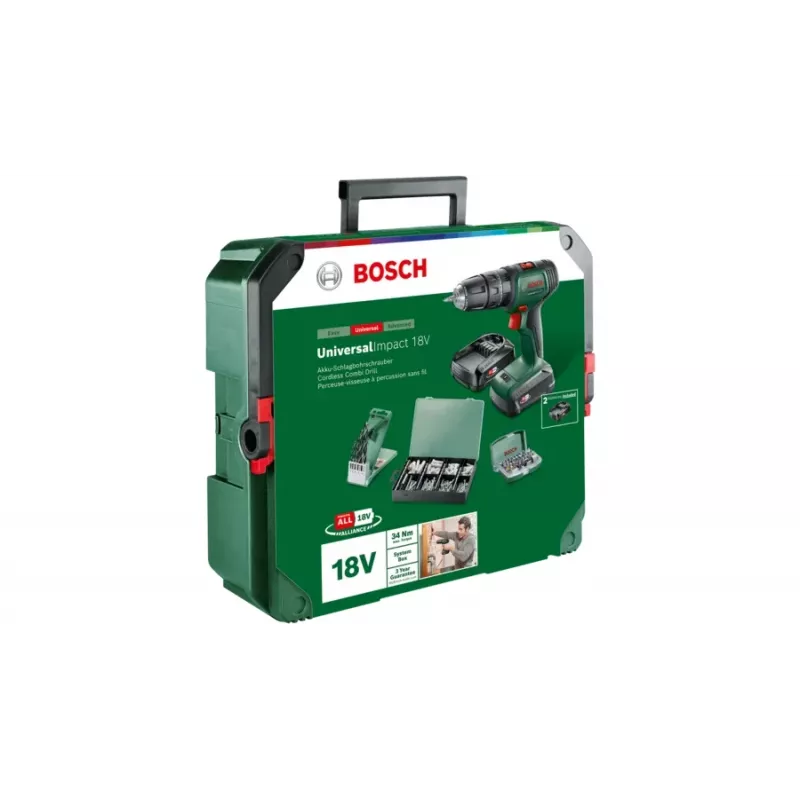 Bosch UniversalImpact 18V 1450 RPM Keyless 1.3 kg Green