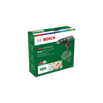 Bosch EasyImpact 18V 40 1630 RPM Keyless 1.4 kg žalia