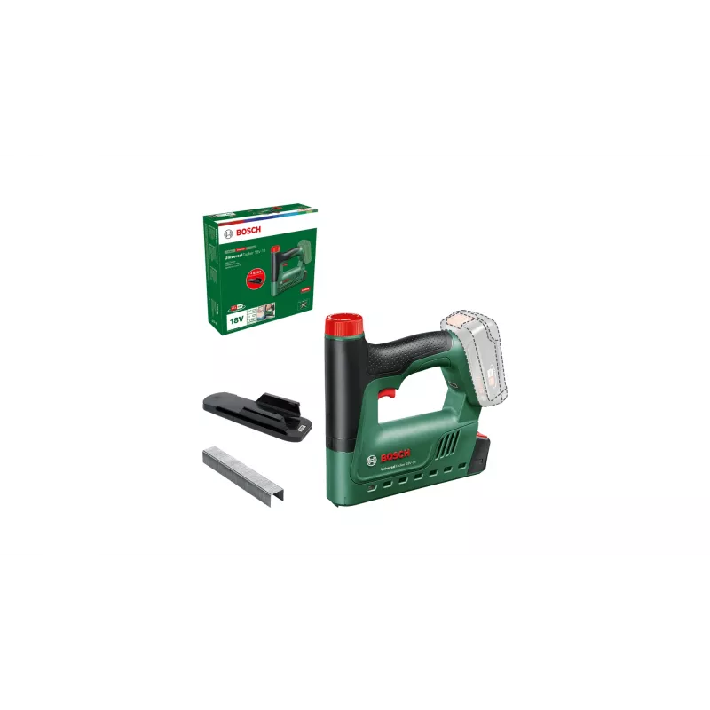 Bosch UniversalTacker 18V-14 vininiuoklė / susegimo pistoletas, akumuliatorius