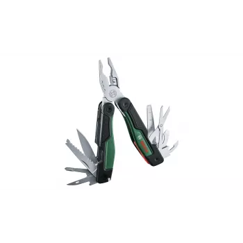 Bosch 1 600 A02 Z98 daugiafunkcinės replės Kišeninio dydžio 16 įrankių Juoda, Žalia
