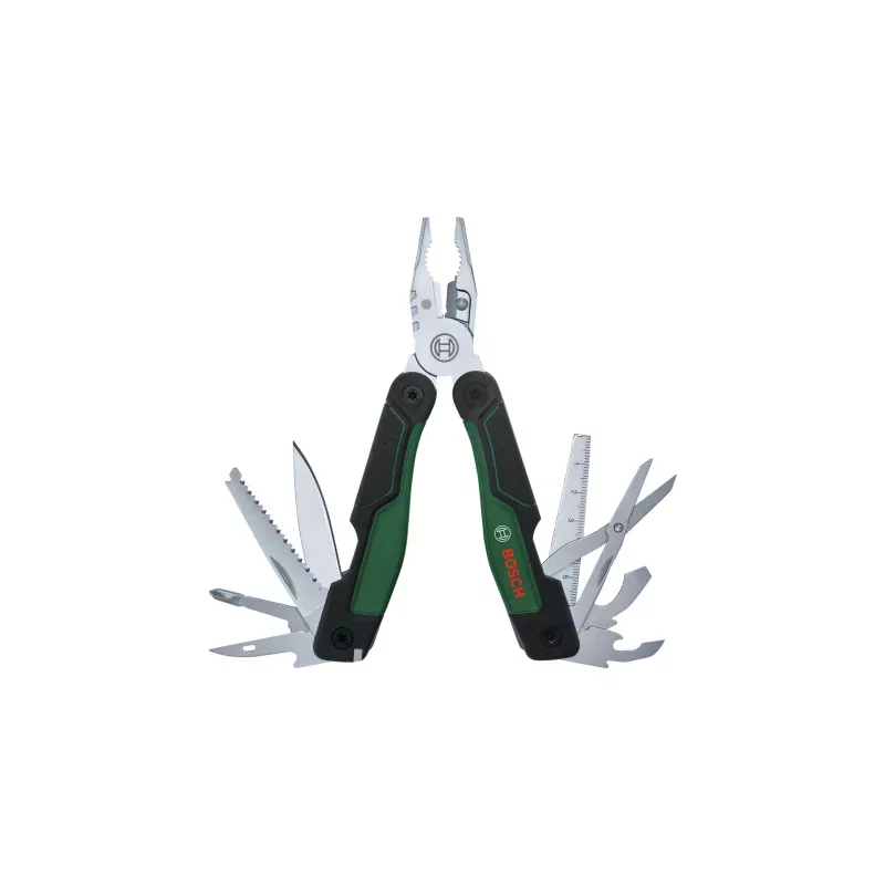 Bosch 1 600 A02 Z98 daugiafunkcinės replės Kišeninio dydžio 16 įrankių Juoda, Žalia