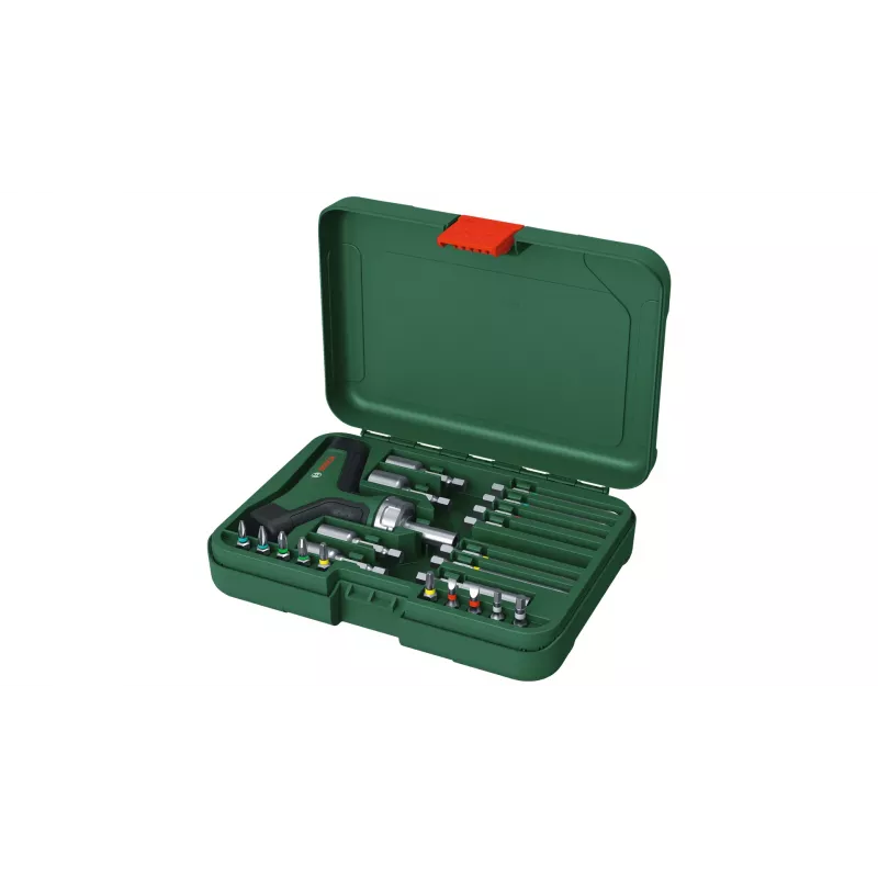 “Bosch 1 600 A02 Z9T” atsuktuvas su keičiamais antgaliais, T formos rankena