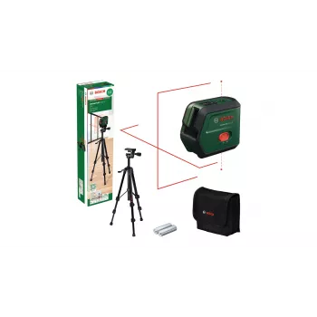 Bosch Nekategorizuota linijinis lazerinis nivelyras 12 m 630-650 nm