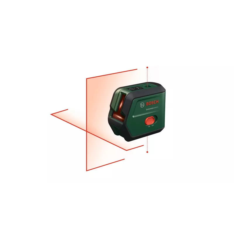 Bosch Nekategorizuota linijinis lazerinis nivelyras 12 m 630-650 nm