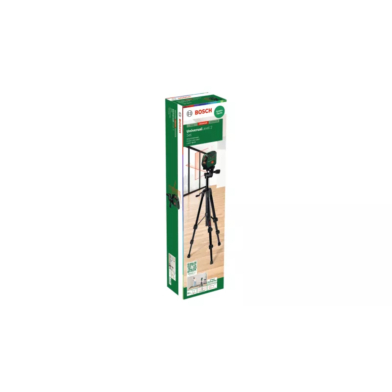 Bosch Nekategorizuota linijinis lazerinis nivelyras 12 m 630-650 nm