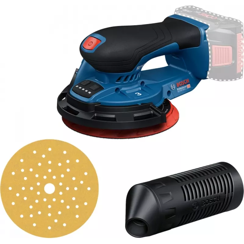 Bosch GEX 18V-150-3 orbitinis šlifuoklis 10000 aps./min 20000 svyravimų/min Mėlynas