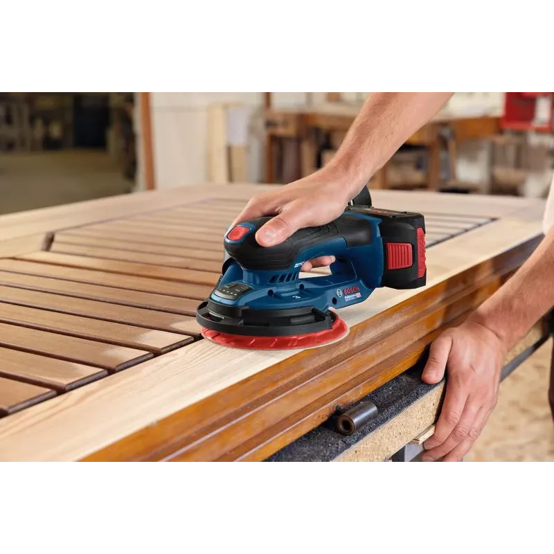 Bosch GEX 18V-150-3 orbitinis šlifuoklis 10000 aps./min 20000 svyravimų/min Mėlynas