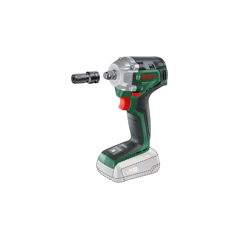 Bosch ImpactDrive 18V-350 2300 RPM Juoda, Green
