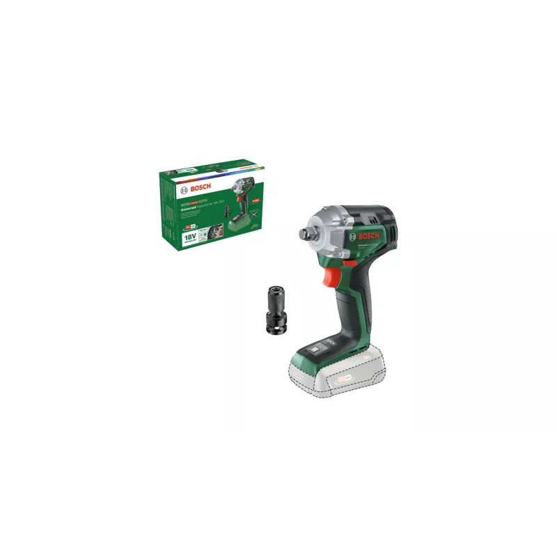 Bosch ImpactDrive 18V-350 2300 RPM Juoda, Green