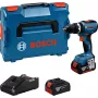 Bosch GSR 18V-65 Professional 2100 RPM Key 1.06 kg Juoda, Blue
