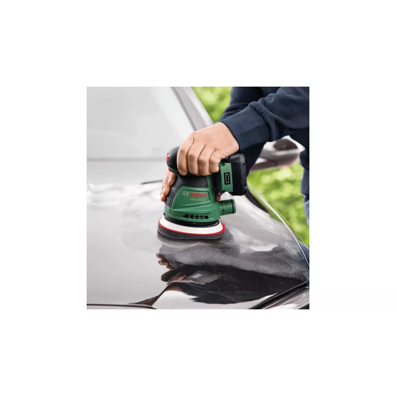 Bosch UniversalOrbit 18V-20 orbitinis šlifuoklis 23000 OPM juoda, žalia