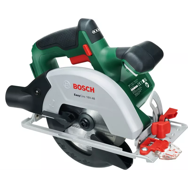 Bosch EasyCirc 18V-48 (įrankis be akumuliatoriaus, dėžutė), Mediena, Žalia, 25 cm, 4200 aps./min., 9 cm, 2 cm