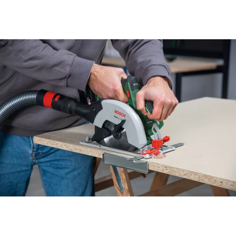 Bosch EasyCirc 18V-48 (įrankis be akumuliatoriaus, dėžutė), Mediena, Žalia, 25 cm, 4200 aps./min., 9 cm, 2 cm