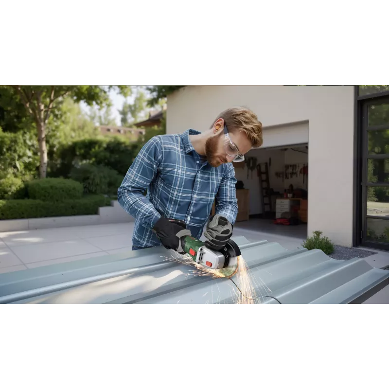 Bosch kampinis šlifuoklis PWS 18V-70 (įrankis be akumuliatoriaus, 125 mm, kartoninė dėžutė), 10000 aps./min., 12,5 cm, baterija, 2 kg