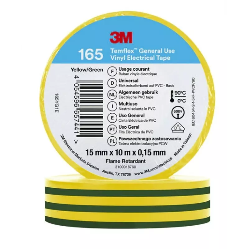 3M 165YG1E elektros izoliacinė juosta 1 vnt.