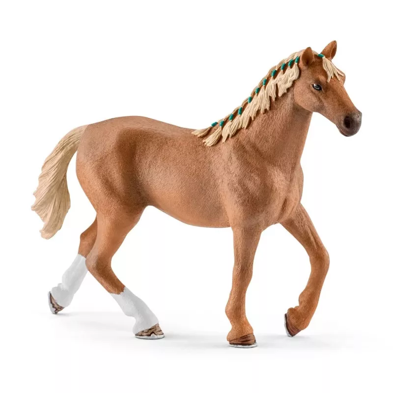 schleich HORSE CLUB Anglų grynakraujis su antklode, Žirgų arklidė, Žirgai, 5 m., Įvairiaspalvis, Plastikas