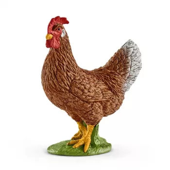 schleich FARM WORLD Višta, 3 metai, Ūkis, Ūkio gyvūnai / ūkio žaislai, Įvairiaspalvė, Plastikas