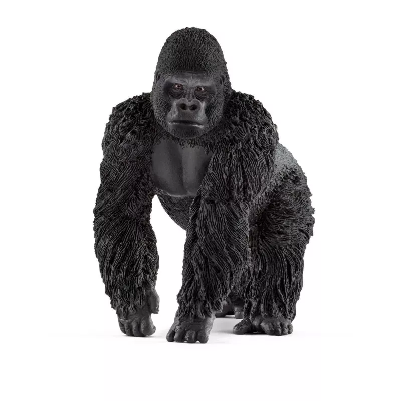 schleich WILD LIFE Gorila, patinas, 3 m., Džiunglės, Laukiniai gyvūnai / nuotykių žaislai, Įvairiaspalvis, Plastikas