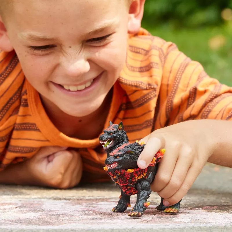 schleich ELDRADOR CREATURES Pragaro šuo, 7 m., Lavos pasaulis, Monstrai ir drakonai, Daugiaspalvis, Plastikas, 1 vnt.