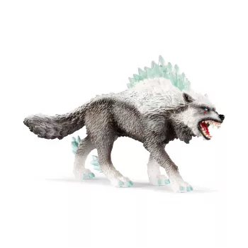 schleich ELDRADOR CREATURES Sniego vilkas, 7 m., Ledo pasaulis, Monstrai ir drakonai, Įvairiaspalvis, Plastikas, 1 vnt.