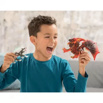 schleich ELDRADOR CREATURES Sniego vilkas, 7 m., Ledo pasaulis, Monstrai ir drakonai, Įvairiaspalvis, Plastikas, 1 vnt.