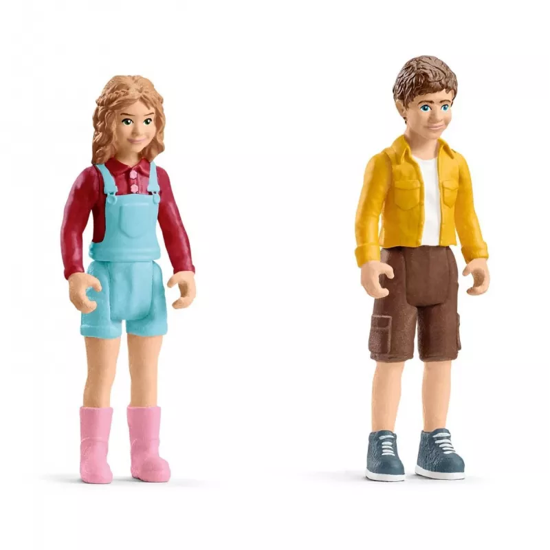 schleich FARM WORLD Nuotykių namelis medyje, Ūkis, Ūkio gyvūnai / ūkio žaislai, 3 m., Įvairiaspalvis, Plastikas