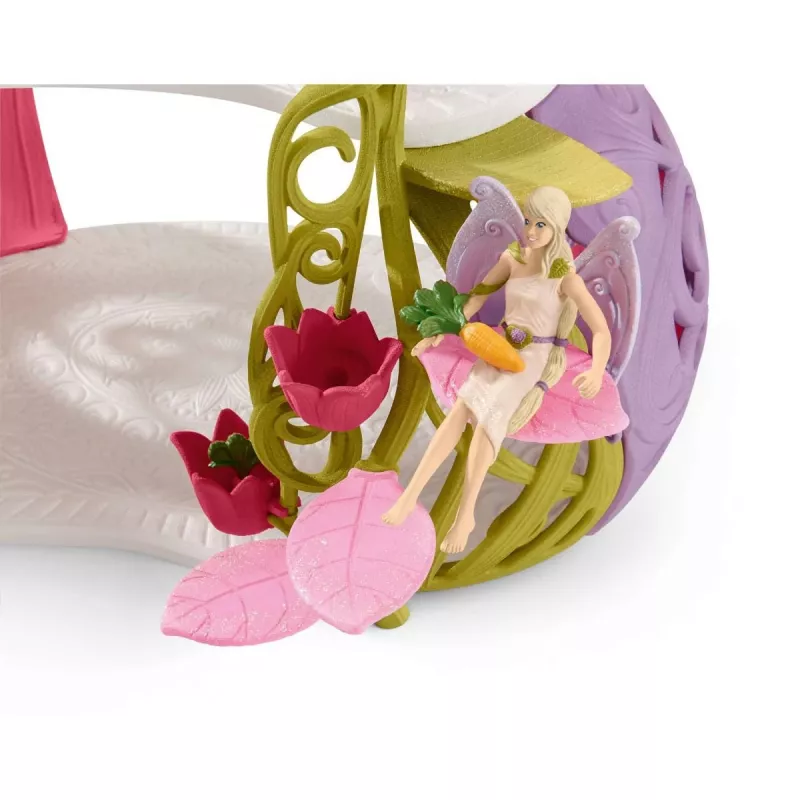 schleich BAYALA Žėrintis gėlių namas su vienaragiais, ežeru ir tvartu