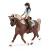 schleich HORSE CLUB prausimosi zona su Emily ir Luna, gyvūnas, arklidė, arkliai, 5 m., įvairiaspalvis, plastikas