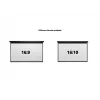 Multibrackets M 16:9 Motorizuotas projekcinis ekranas 300x168, 135 col. Juoda Edition