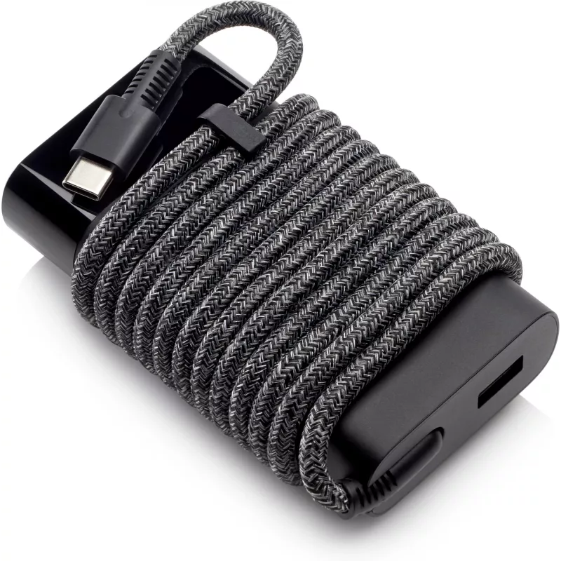 HP 65W USB-C plonas Travel maitinimo adapteris, nešiojamam kompiuteriui, universalus, 90 V, 47–63 Hz, 65 W, 20 V