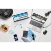 HP 65W USB-C plonas Travel maitinimo adapteris, nešiojamam kompiuteriui, universalus, 90 V, 47–63 Hz, 65 W, 20 V