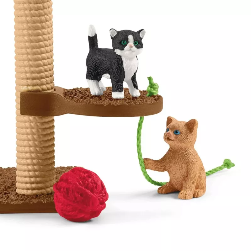 „Playtime for cute cats“ žaidimų rinkinys Schleich FARM WORLD