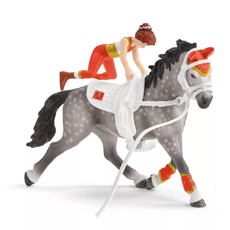 Žaislų rinkinys Schleich HORSE CLUB Mia voltižiūros jojimo rinkinys
