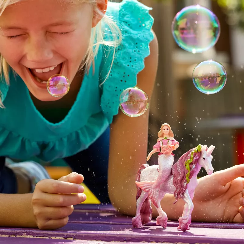 Žaislas Schleich BAYALA Undinė Feya ant povandeninio vienaragio