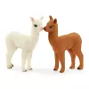 schleich WILD LIFE Alpakų rinkinys, 3 m., Wild Life, Ruda, Žalia, Balta, 3 vnt.