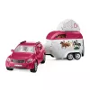 Veiksmo / nuotykių Schleich HORSE CLUB nuotykiai su žirgais, automobiliu ir priekaba