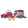 Veiksmo / nuotykių Schleich HORSE CLUB nuotykiai su žirgais, automobiliu ir priekaba