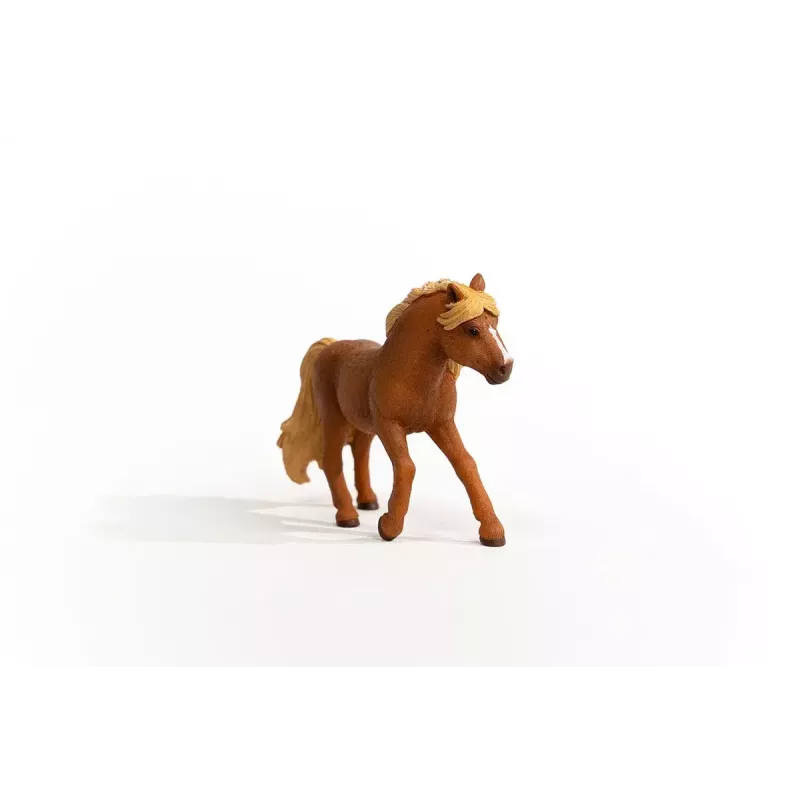 Žirgo figūrėlė Schleich Islandijos ponis eržilas rudas 13943S