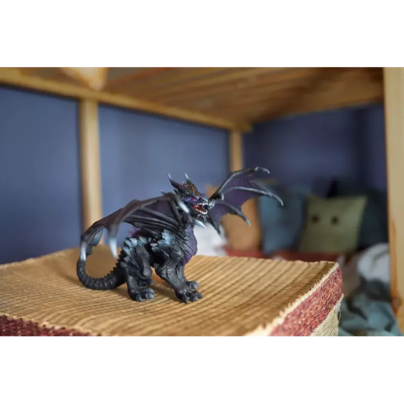 Toy Schleich ELDRADOR CREATURES Šešėlinis drakonas juodas violetinis 70152