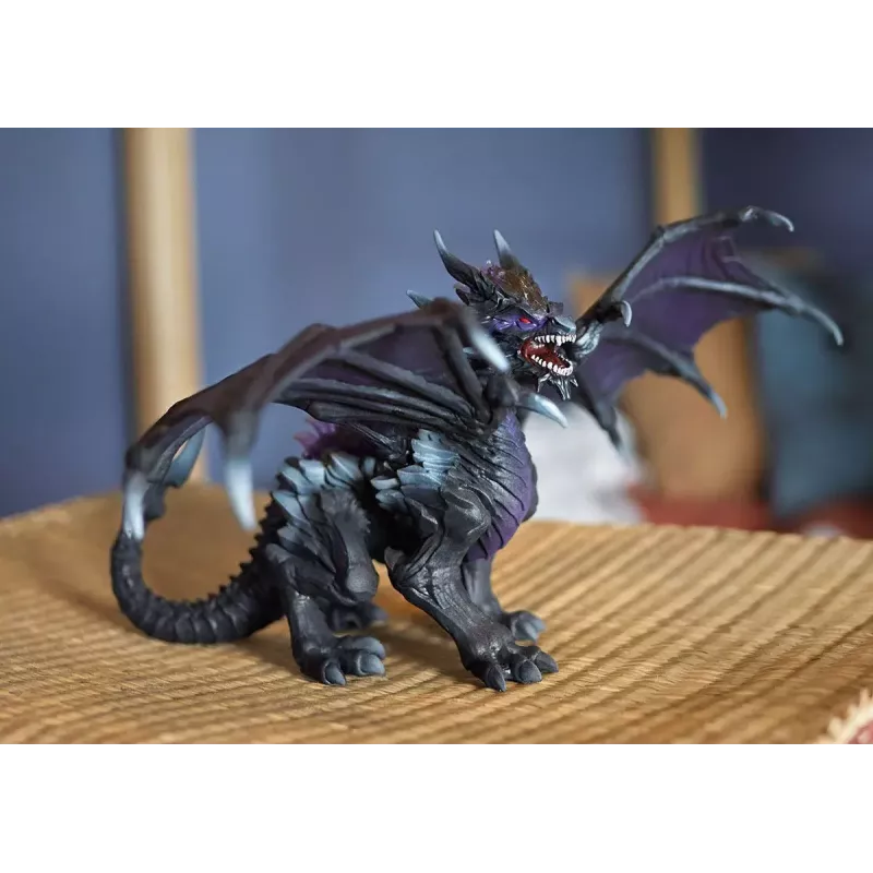 Toy Schleich ELDRADOR CREATURES Šešėlinis drakonas juodas violetinis 70152