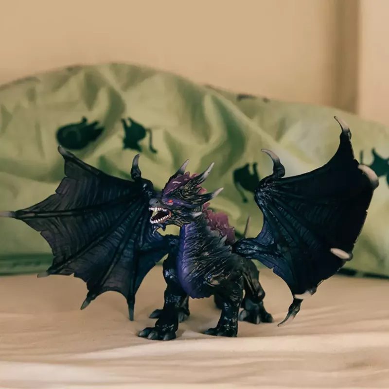 Toy Schleich ELDRADOR CREATURES Šešėlinis drakonas juodas violetinis 70152