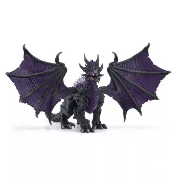 Toy Schleich ELDRADOR CREATURES Šešėlinis drakonas juodas violetinis 70152