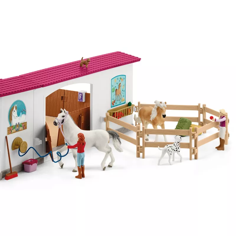schleich Riding Arena Peppertree, Action/Adventure, Riding Tournament, Horses, 5 yr(s), Multicolour, Plastikas