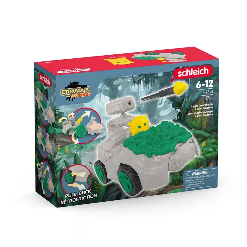 Jungle CrashMobile su Mini Creature Schleich 42671 įvairiaspalvis