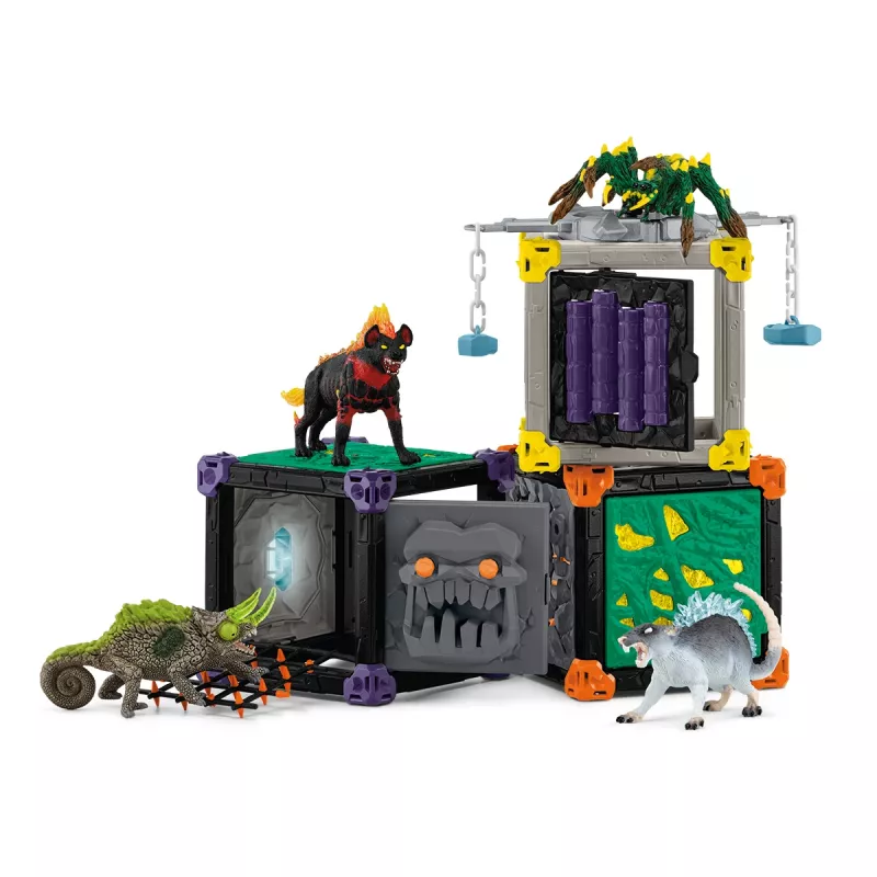 Veiksmo/Nuotykių Schleich BattleCave Arena Lava vs. Shadow įvairiaspalvis