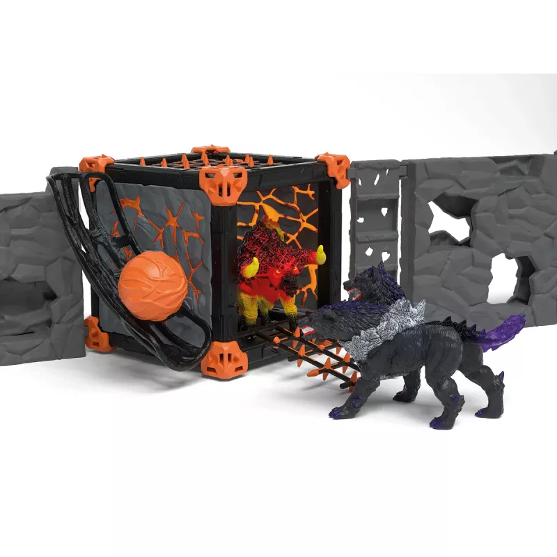 Veiksmo/Nuotykių Schleich BattleCave Arena Lava vs. Shadow įvairiaspalvis
