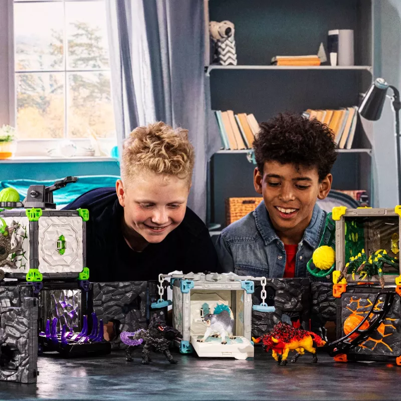 Veiksmo/Nuotykių Schleich BattleCave Arena Lava vs. Shadow įvairiaspalvis