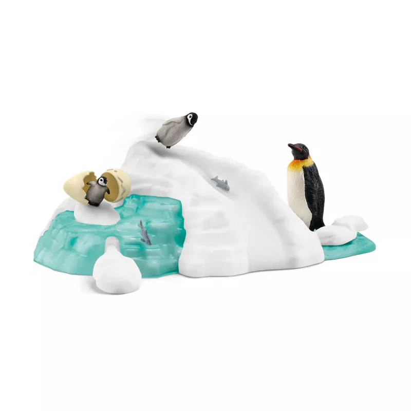 Žaislinė figūrėlė Schleich Pingvinų šeimos linksmybės Daugiaspalvė 42661