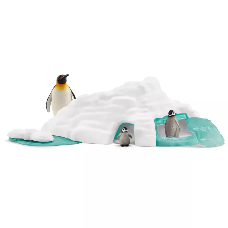 Žaislinė figūrėlė Schleich Pingvinų šeimos linksmybės Daugiaspalvė 42661