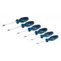 Bosch 6 vnt. profesionalus Torx atsuktuvų rinkinys Tiesus atsuktuvas